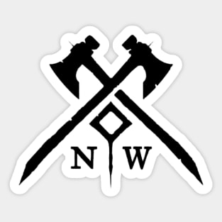 New World - Logo Sticker